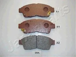 JAPANPARTS PA264AF Колодки торм.передние Toyota Camry Carina E RAV4