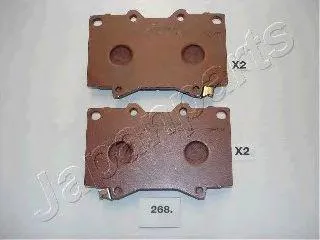 JAPANPARTS PA268AF Колодки торм. дисковые