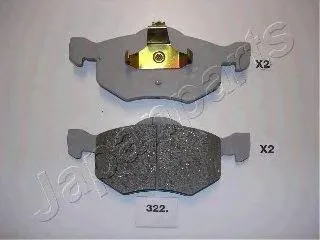 JAPANPARTS PA322AF Колодки торм. дисковые