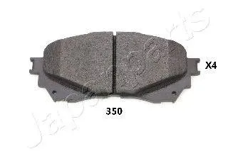 JAPANPARTS PA350AF Колодки торм.дисковые