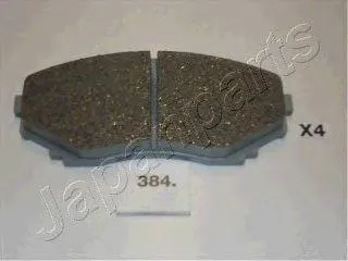 JAPANPARTS PA384AF Колодки торм.передние Mazda MPV 96->