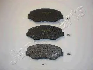 JAPANPARTS PA401AF Колодки торм.диск.