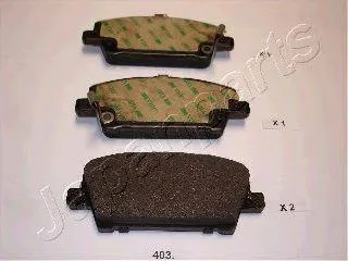 JAPANPARTS PA403AF Колодки торм. Civic VII 1.3i IMA Hybrid 1.4i 1.8i 2.2 CDT-i