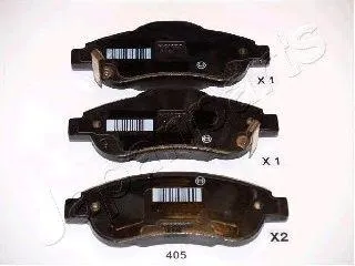 JAPANPARTS PA405AF Колодки торм.передние Honda CR-V 2.02.42.2D 06>