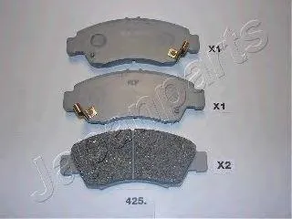 JAPANPARTS PA425AF Колодки торм.передние Honda Civic CRX EG45 92->