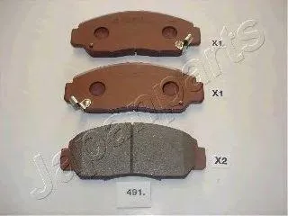 JAPANPARTS PA491AF Колодки торм. дисковые