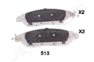JAPANPARTS PA513AF Колодки торм.передние