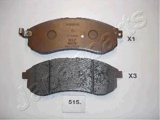 JAPANPARTS PA515AF Колодки торм. L200 96-