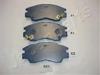 JAPANPARTS PA527AF Колодки торм.передние Mitsubishi L200 K121422 L300 Pajero 87->