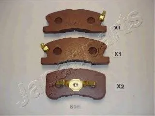 JAPANPARTS PA615AF Колодки торм. дисковые