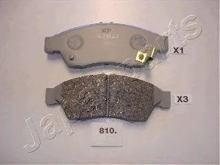 JAPANPARTS PA810AF Колодки Suzuki LIANA 01=>