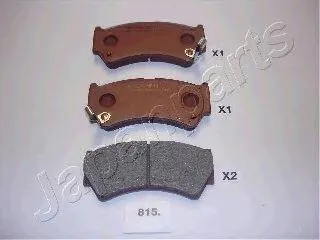 JAPANPARTS PA815AF Колодки торм.