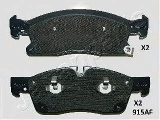 JAPANPARTS PA915AF Колодки торм. Jeep Gr. Cherokee 2011-