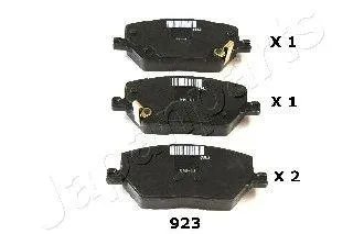 JAPANPARTS PA923AF Колодки торм.передние