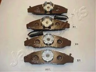 JAPANPARTS PA997AF Колодки торм.передние SsangYong Musso