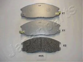 JAPANPARTS PAH05AF Колодки торм. дисковые Santa Fe
