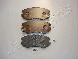 JAPANPARTS PAH10AF Колодки торм диск