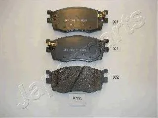 JAPANPARTS PAK12AF Колодки торм. RIO II sedan