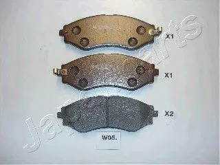 JAPANPARTS PAW05AF Колодки торм.передние Lacetti Nubira ...