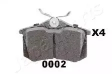 JAPANPARTS PP0002AF Колодки торм. Audi A4A6 Renault Scenic VW Golf 23 Passat задние