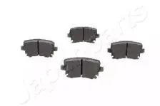 JAPANPARTS PP0007AF Колодки торм. VW Touran 03> Caddy G5G6 задние