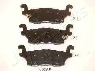 JAPANPARTS PP003AF Колодки торм.задние