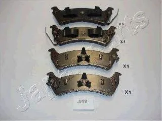 JAPANPARTS PP019AF Колодки торм.задние
