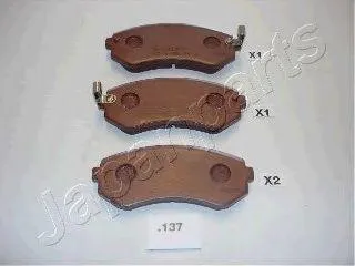 JAPANPARTS PP137AF Колодки торм.задние