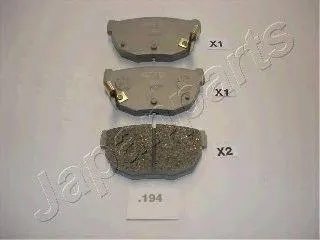 JAPANPARTS PP194AF Колодки торм.задние