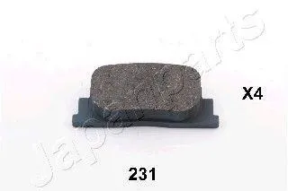 JAPANPARTS PP231AF Колодки торм. зад