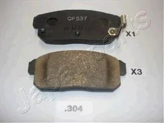 JAPANPARTS PP304AF Колодки торм.диск.