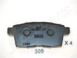 JAPANPARTS PP309AF Колодки торм. Mazda CX-7 0907-