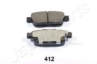JAPANPARTS PP412AF Колодки торм.задние