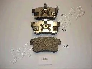 JAPANPARTS PP445AF Колодки торм.диск.