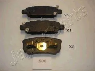 JAPANPARTS PP508AF Колодки торм.задние Mitsubishi Lancer , Outlander 03=>