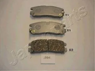 JAPANPARTS PP594AF Колодки торм.