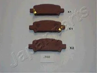 JAPANPARTS PP702AF Колодки торм.задние