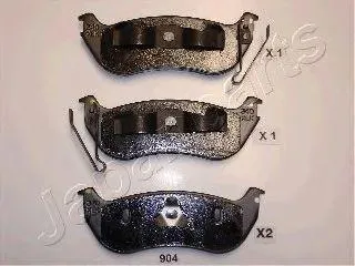 JAPANPARTS PP904AF Колодки торм.диск.