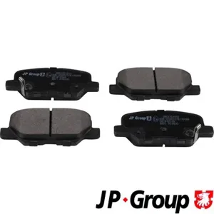 JP GROUP 3863701010 Колодки торм.задние
