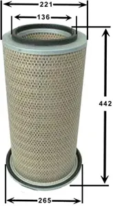 JS ASAKASHI A363J Воздушный фильтр