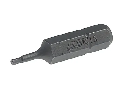 JTC JTC11530015 Бита HEX H1.5х30мм 1/4 DR 6-ти гранная JTC