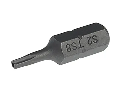 JTC JTC1192508 Бита TORX TS8Hх25мм 1/4 5-ти гранная с отверстием JTC