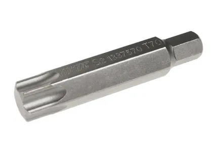 JTC JTC1337570 Бита TORX Т70х75мм 10мм удлиненная S2 JTC