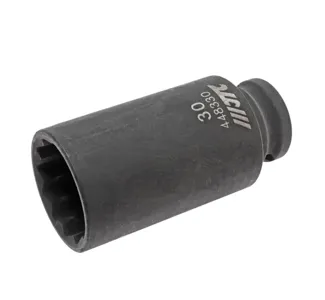 JTC JTC448330 Головка торцевая ударная тонкостенная 12-гранная 1/2 х 30мм. длина 82мм