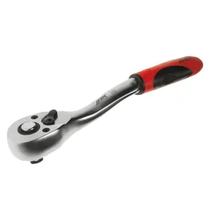 JTC JTC5423 Трещотка с пластмассовой ручкой 72 зуба 3/8 inch 205 мм