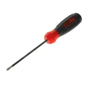 JTC JTC5448 Отвертка крестовая PH 0.0х75мм с противоскользящей ручкой (сталь S2) JTC