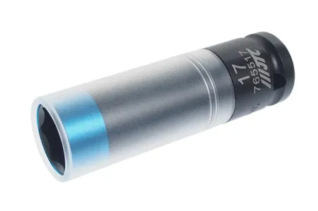 JTC JTC765517 Головка торцевая ударная для литых дисков 17мм, длина 85мм  JTC /1
