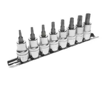 JTC JTCH308T Набор бит-головок 3/8 TORX T15-T50 8 предметов JTC