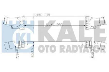 KALE 342600 Интеркулер