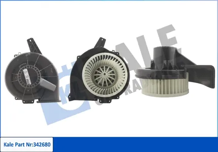 KALE 342680 вентилятор отопителя VW Polo 1.2-1.9 01>, Seat Ibiza Cordoba 1.2-2.0 02>